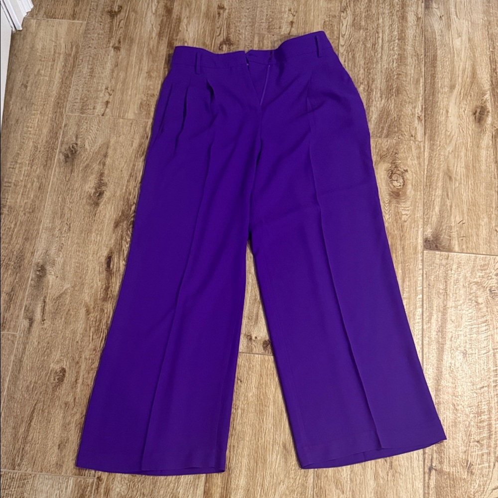 Elegant Purple Women's Pants